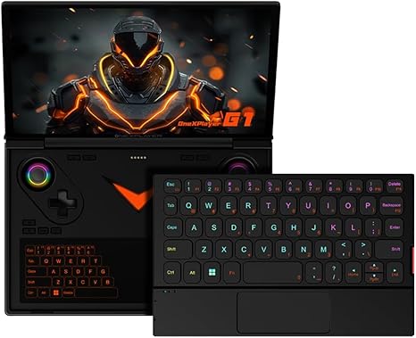 G1 Handheld PC with AMD Ryzen AI 9 HX 370, 2-in-1 Laptop with 8.8" 144Hz 2k Touchscreen, 32G RAM and 1TB SSD