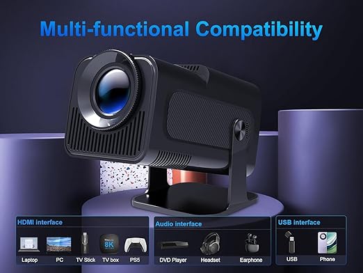 PortaView360 MAX - Ultra HD Portable Projector