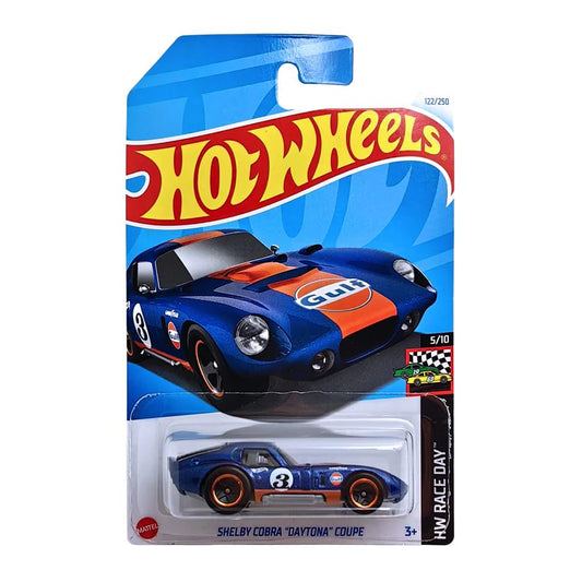 Hot Wheels Shelby Cobra"Daytona"Coupe Blue Car