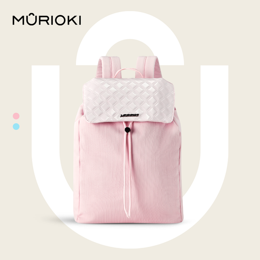 MURIOKI-Friday Drawstring Backpack 14in with Trolley Strap B1024 (29*14*38cm)
