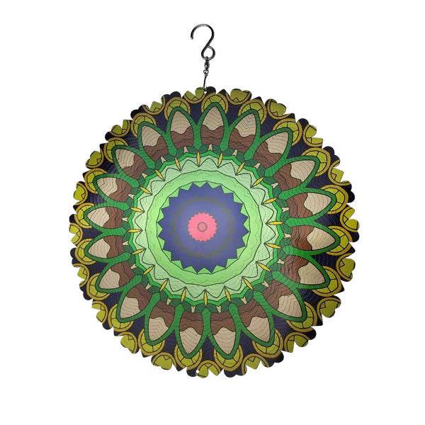 3D Colorful Wind Spinning Mandala