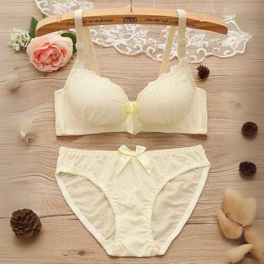 (Pack of 6) Women's  Bra Panty Lingerie Set for Girl's Combo | L-01