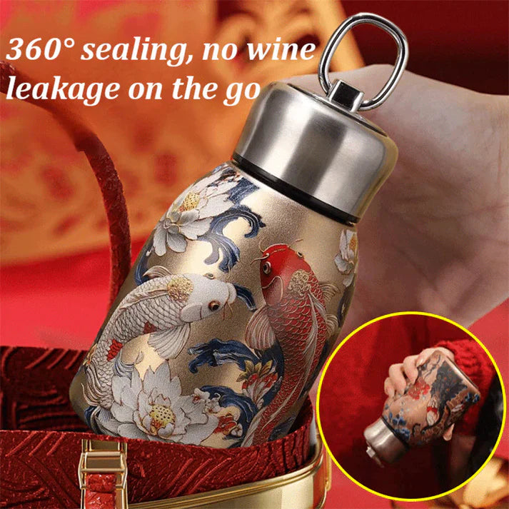 Stylish & Portable Insulated Water Bottle Keep Drinks Hot or Cold, Enjoy Fresh Drinks Anytime, Anywhere!