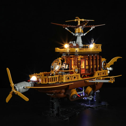 Steampunk Airship: Light Catcher 1641PCS