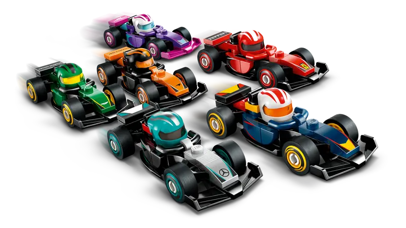 LEGO F1 Collectible Race Cars