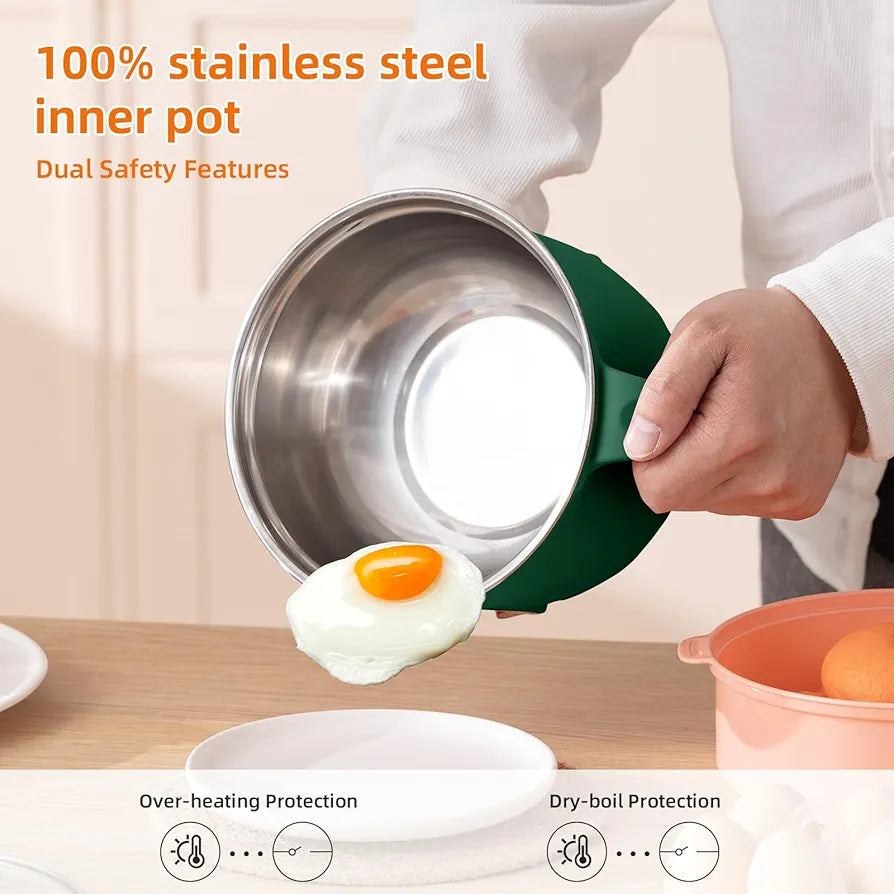 𝗠𝘂𝗹𝘁𝗶𝗽𝘂𝗿𝗽𝗼𝘀𝗲 𝗘𝗹𝗲𝗰𝘁𝗿𝗶𝗰 𝗖𝗼𝗼𝗸𝗶𝗻𝗴 𝗣𝗼𝘁 𝟭.𝟱𝗟 𝗠𝗶𝗻𝗶 𝗛𝗼𝘁 𝗣𝗼𝘁