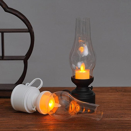 ATORSE Flameless Candle Light Realistic Table Lamp