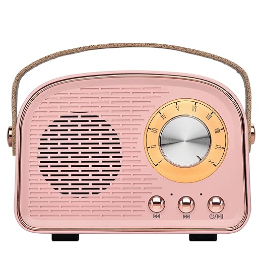 Aresrora Retro Bluetooth Speaker,Wireless Vintage Speaker, 5 Watts Outdoors Wireless Portable Bluetooth Speaker