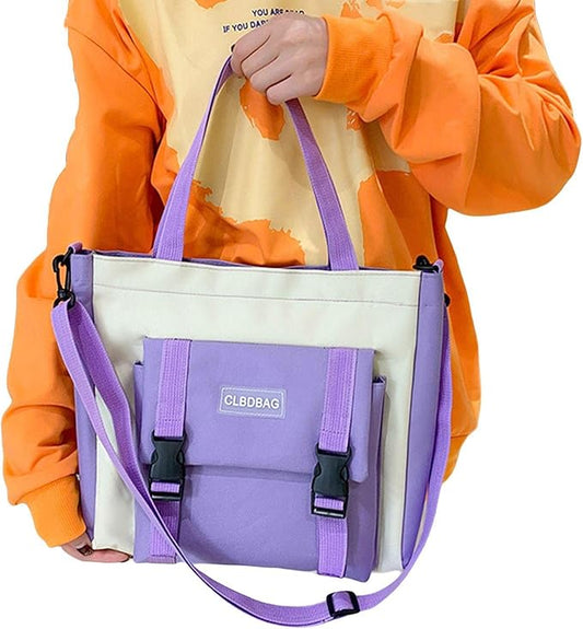 4PcsSet Kawaii Women Backpack