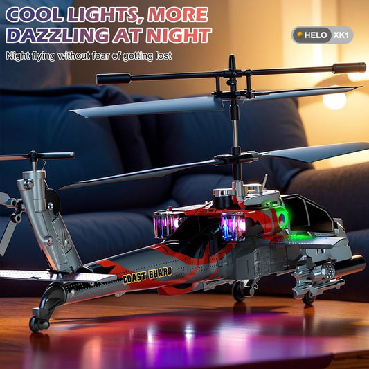 Remote-controlled attack helicopter