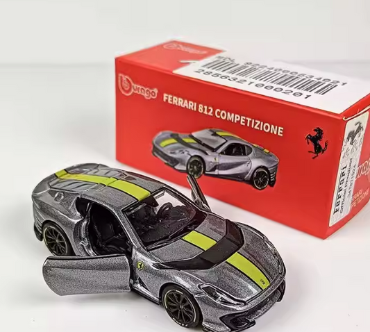 Official Bburago Ferrari 812 Competizione - 1 : 64 Diecast Scale Model