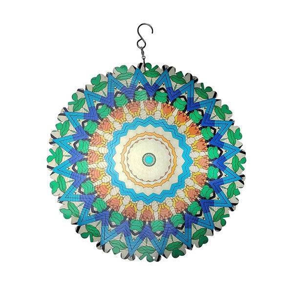 3D Colorful Wind Spinning Mandala