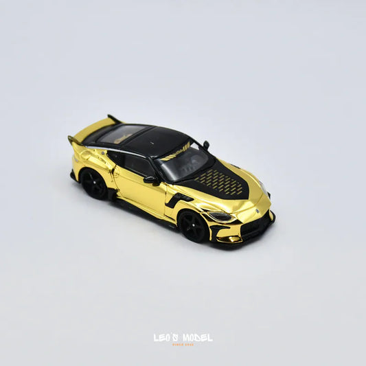 MINI GT 985 Nissan Z VeilSide FFZ400 Gold Chrome