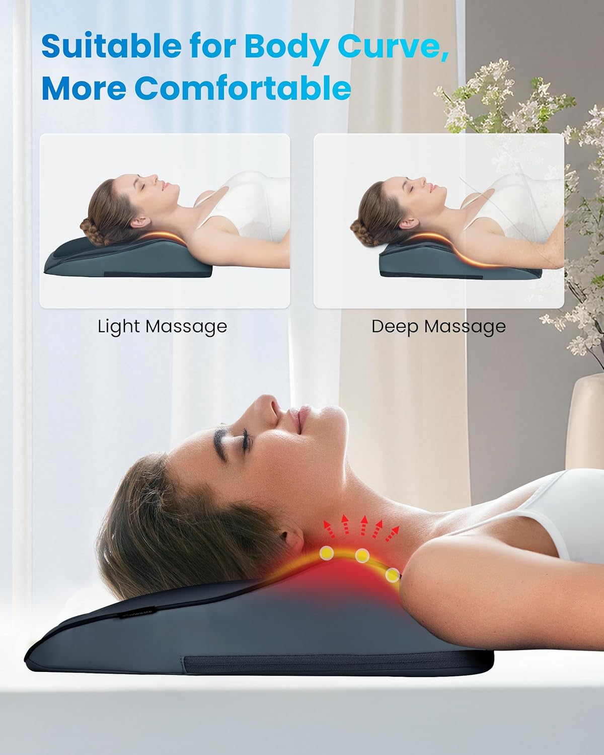 COMFIER™️ 3-D Heated Back Massager