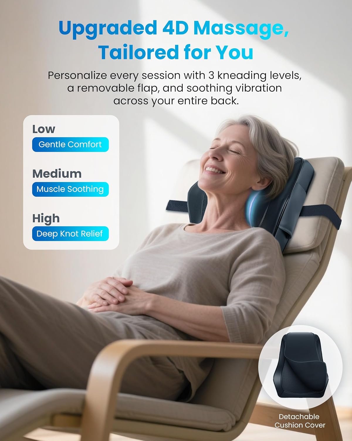 COMFIER™️ 3-D Heated Back Massager