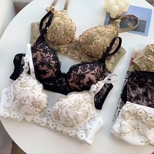(Pack of 6) Women's Bra Panty Lingerie Set for Girl's Combo | L-95