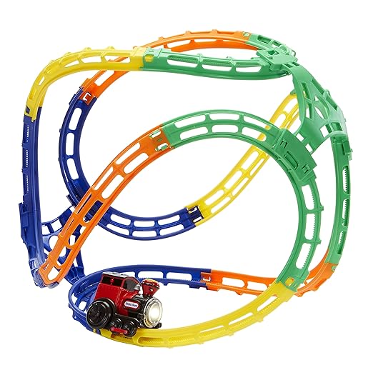 Tumble Train with Adjustable Rails