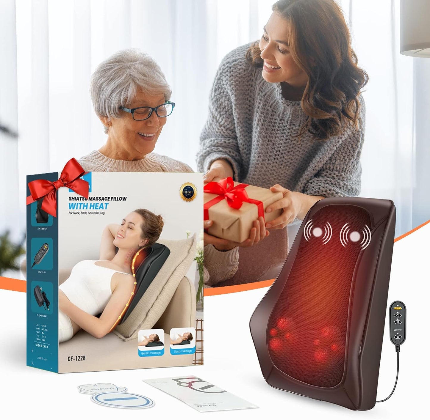 COMFIER™️ 3-D Heated Back Massager