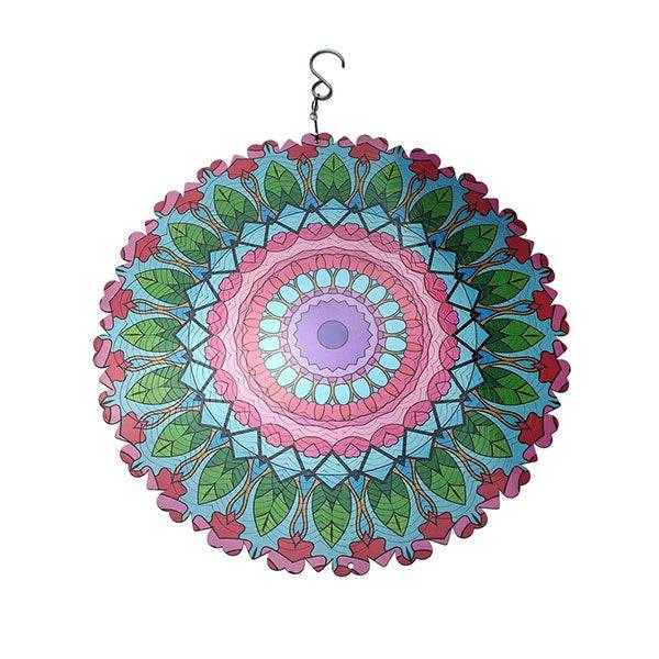 3D Colorful Wind Spinning Mandala