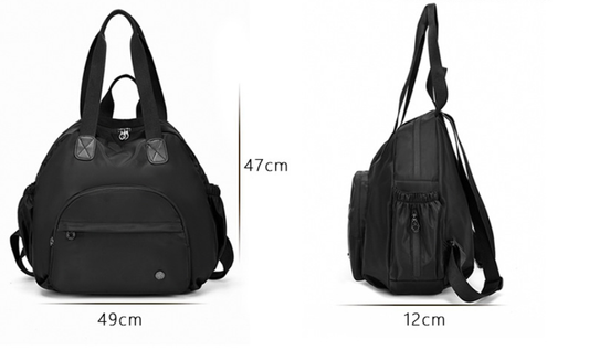 Large Capacity Backpack - Shoulder & Handbag