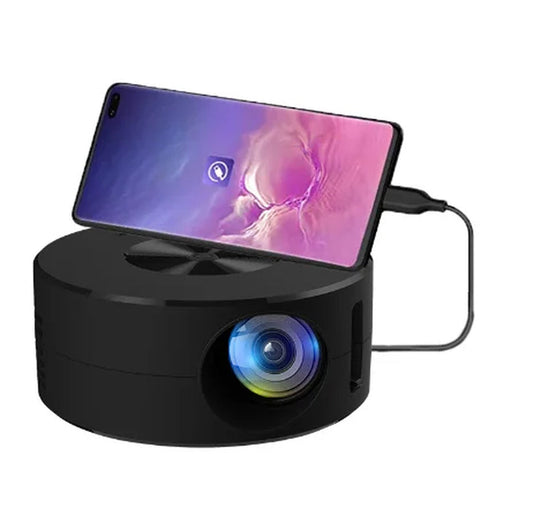 YT200 Smart Projector Auto Focus Android LED HD Projector Supports Decoding 1080P Videos Home Cinema Outdoor Portable