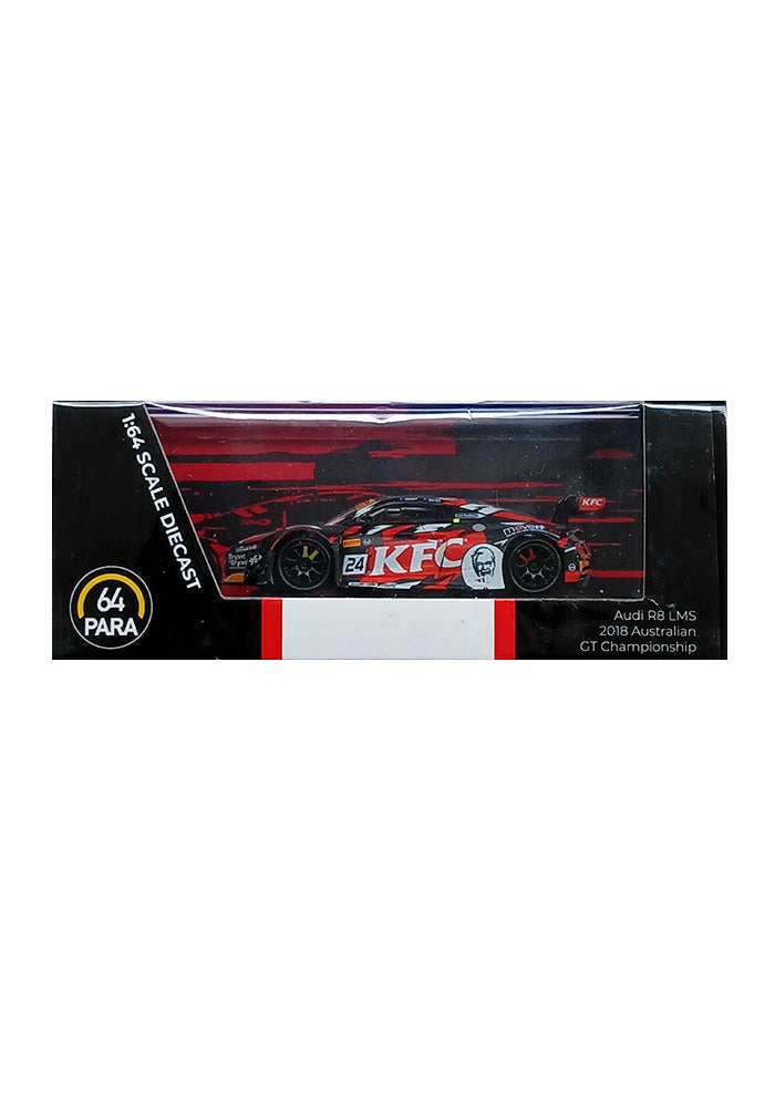 Para64 KFC Audi R8 LMS - Black / Red (1:64 Scale)