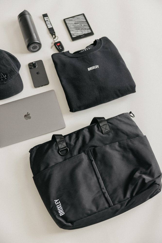 Black Brixley Tote Bag