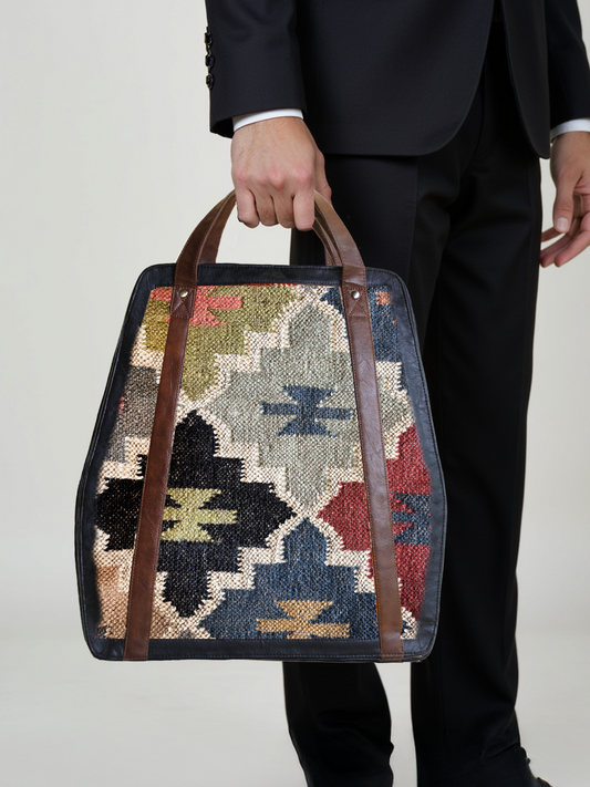 The Jaipuri Structured Tote - NEW