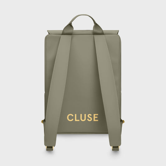Nuitée Backpack, Light Green, Gold Colour