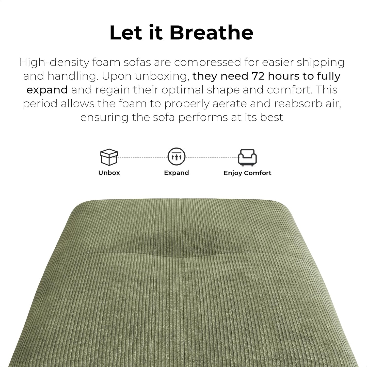 118" Modern L-Shaped Modular Sectional Sofa