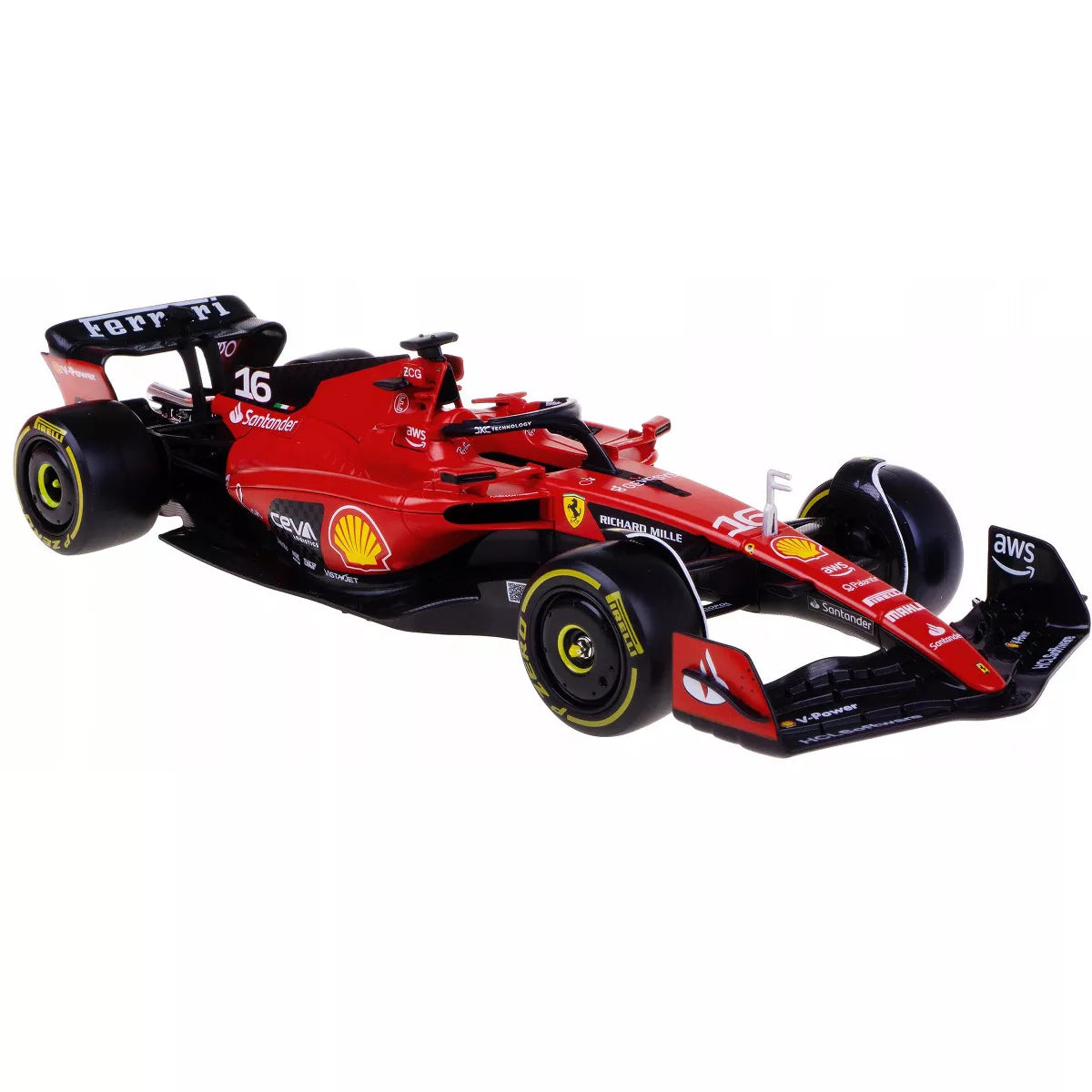 1:24 Ferrari 2023 SF23 Charles Leclerc #16 - Figure