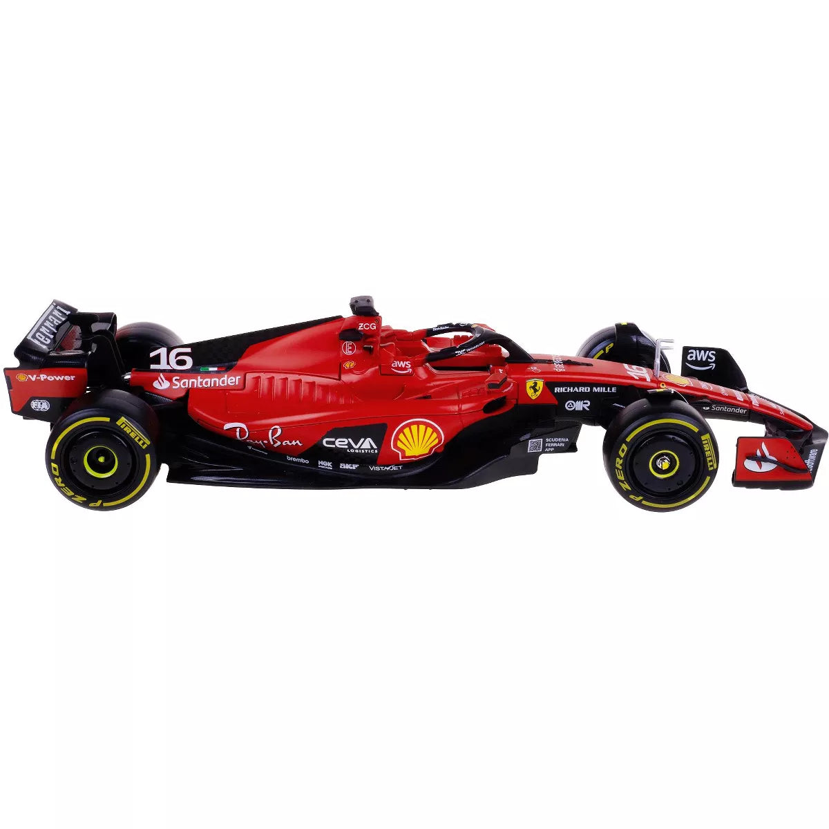 1:24 Ferrari 2023 SF23 Charles Leclerc #16 - Figure