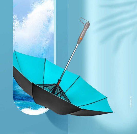 Dual-Layer Windproof UV Protection Umbrella – Stylish & Strong