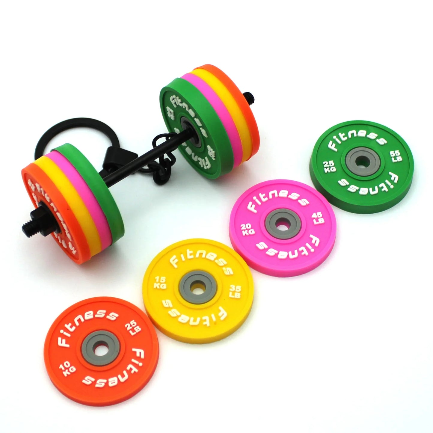 Mini Barbell Keychain™️