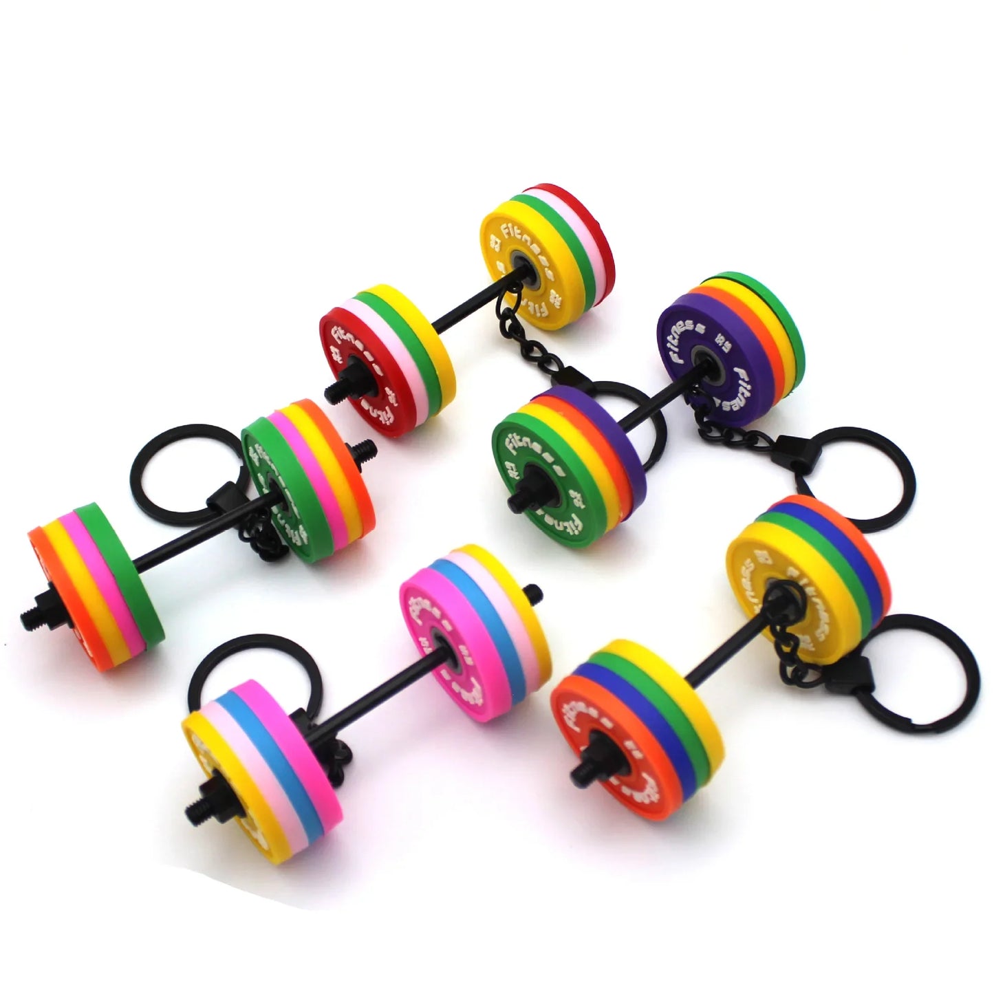 Mini Barbell Keychain™️