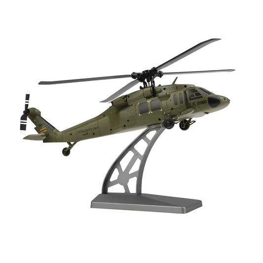 Wltoys K170 UH-60L 2.4GHz 4CH Brushless Military RC Helicopter RTF, 6-Axis Gyro