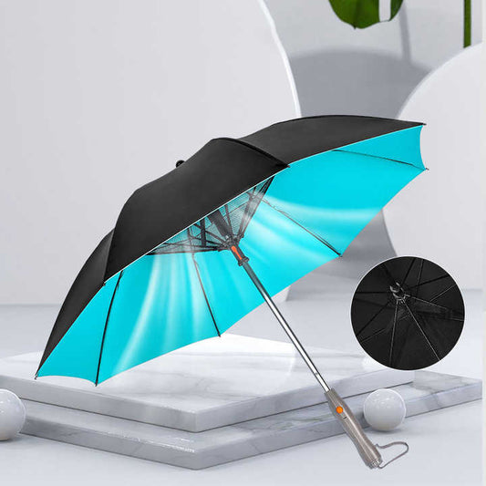 Dual-Layer Windproof UV Protection Umbrella – Stylish & Strong