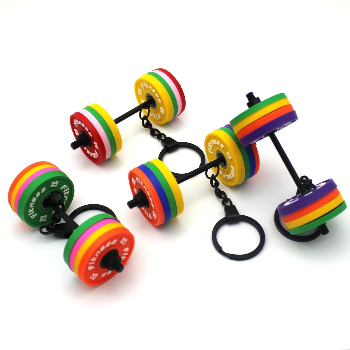 Mini Barbell Keychain™️