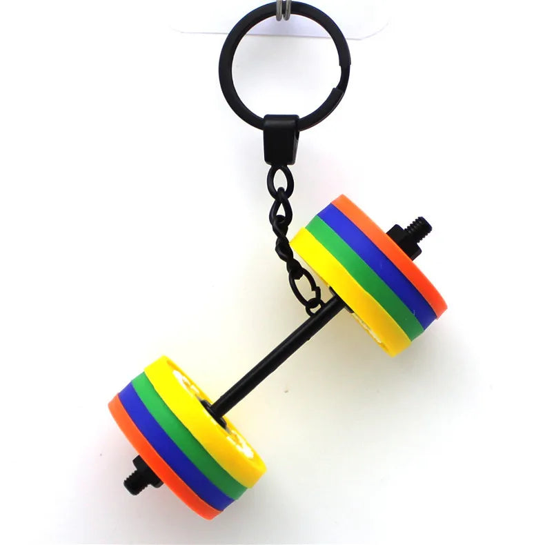 Mini Barbell Keychain™️