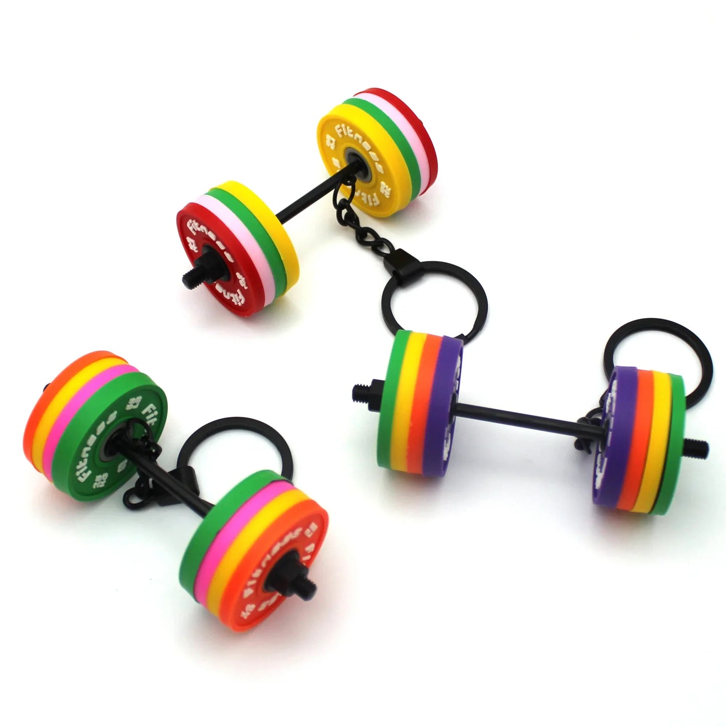 Mini Barbell Keychain™️