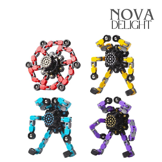 FidgetFlex™ Stress‑Relief Spinner Fun
