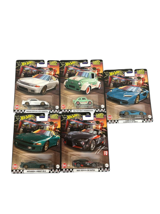 Hotwheels Premium Boulevard Set Of 5