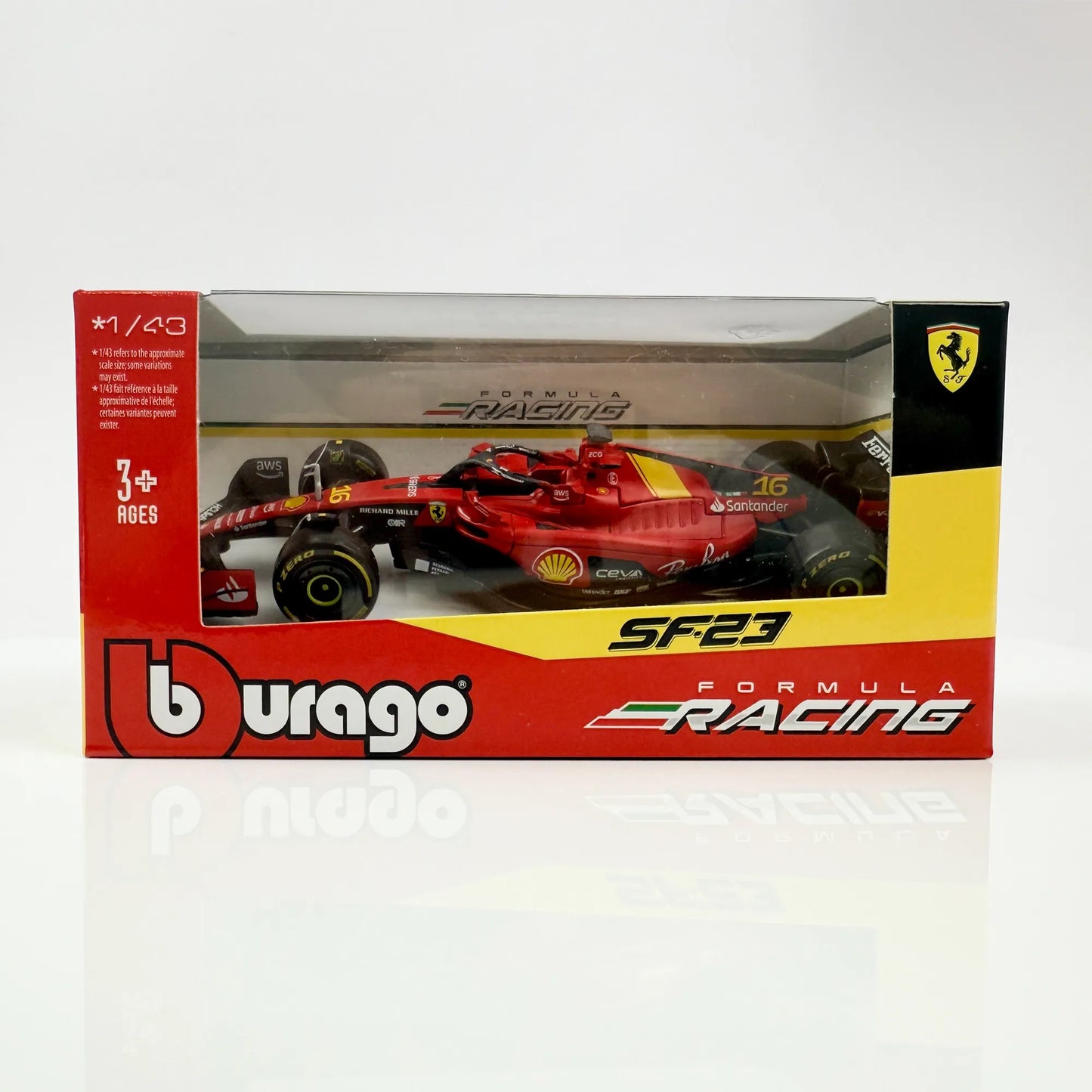 1:43 Ferrari 2023 SF23 Charles Leclerc #16 – Italian GP | Monza Edition [Flash Sale]