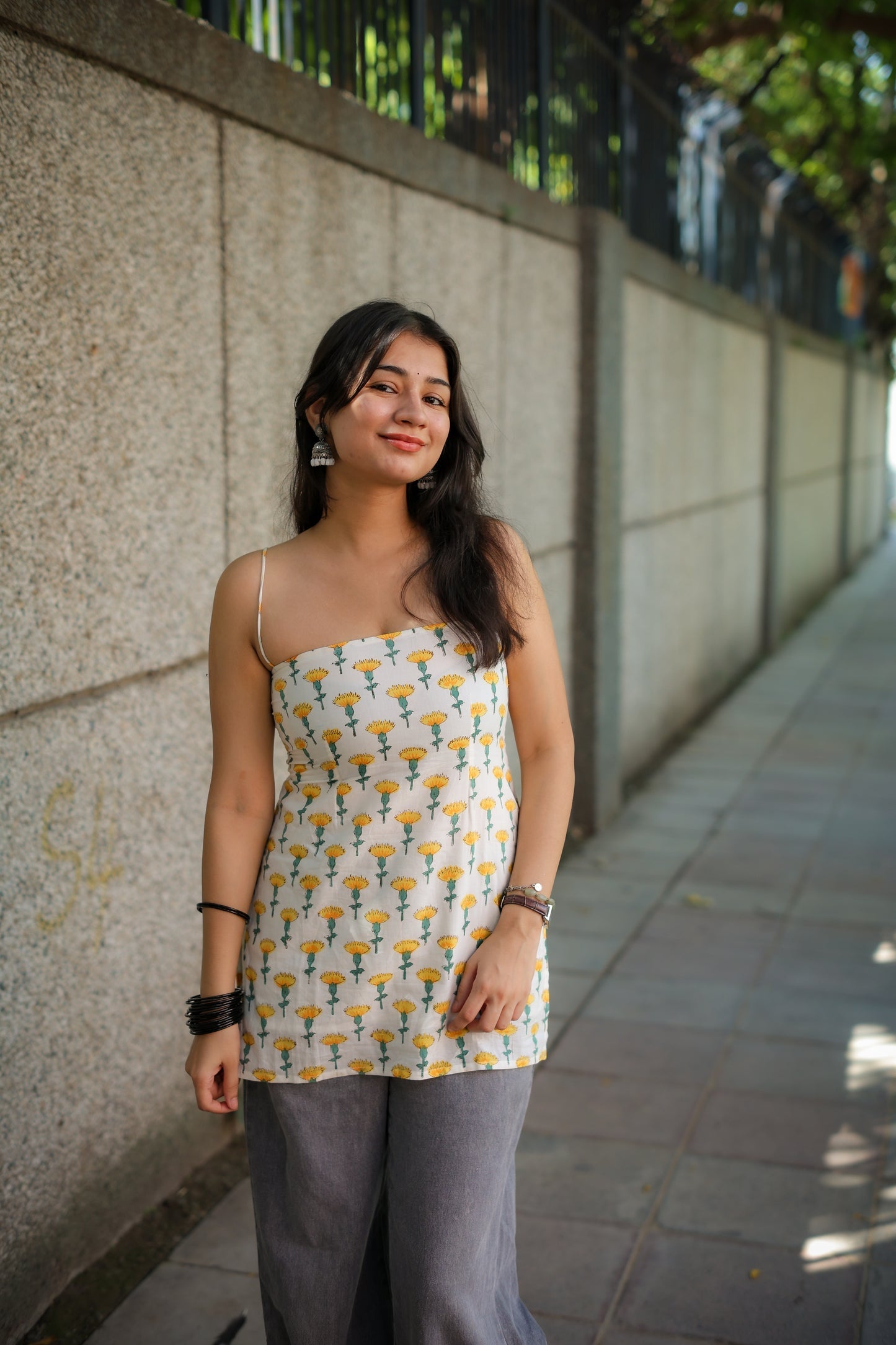Sahiba Handblock Short Kurti