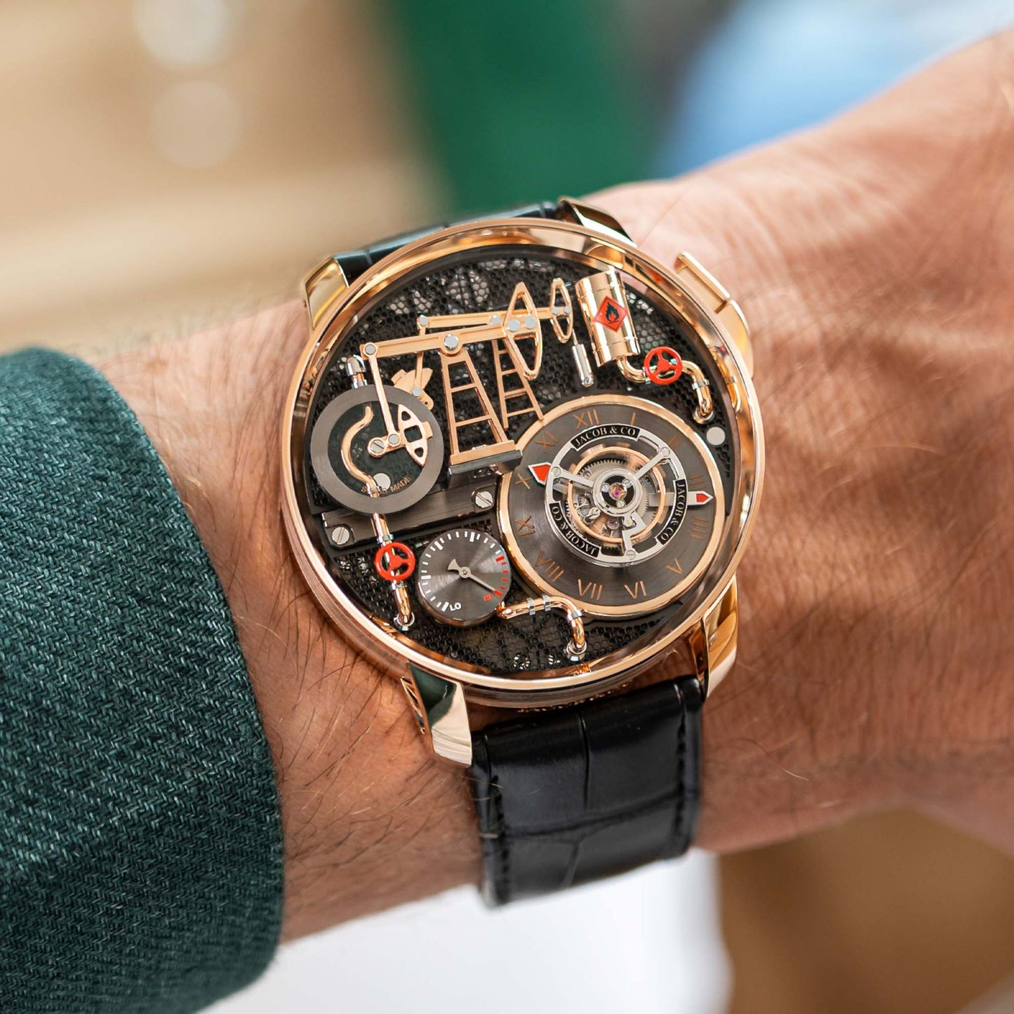 Oil Pump |  Rose Gold Jacob & Co.