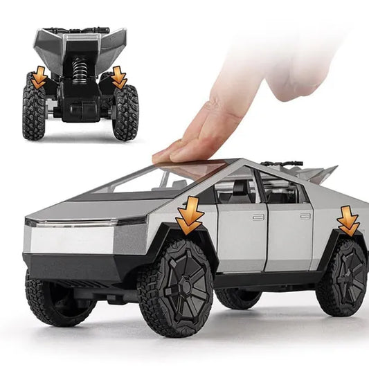 1:24 scale die‑cast Tesla Cybertruck models