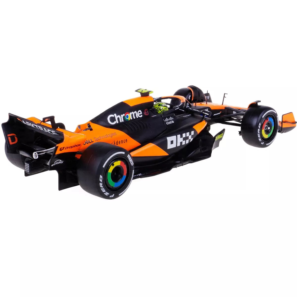1:24 McLaren 2024 MCL38 Lando Norris #4 & Oscar Piastri #81 - Miami GP