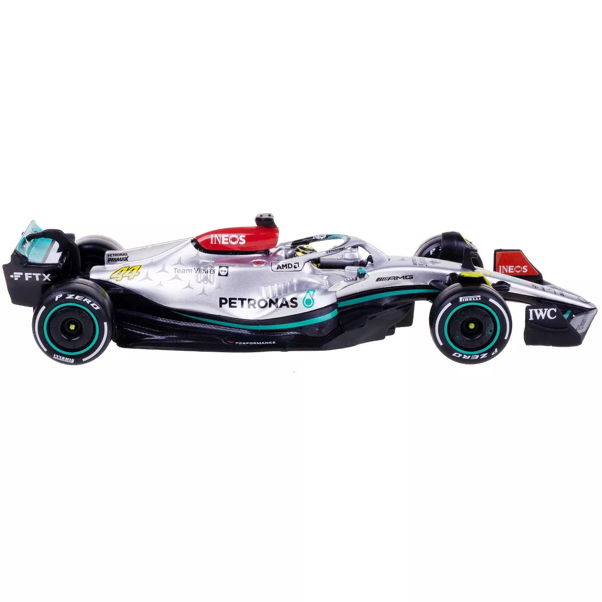 1:43 Mercedes AMG 2022 W13 Hamilton #44 Russell #63