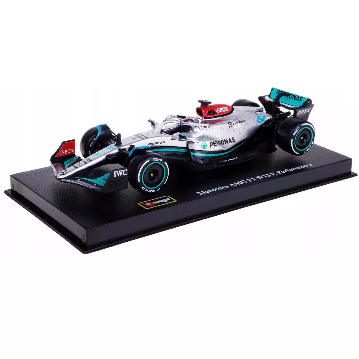 1:43 Mercedes AMG 2022 W13 Hamilton #44 Russell #63