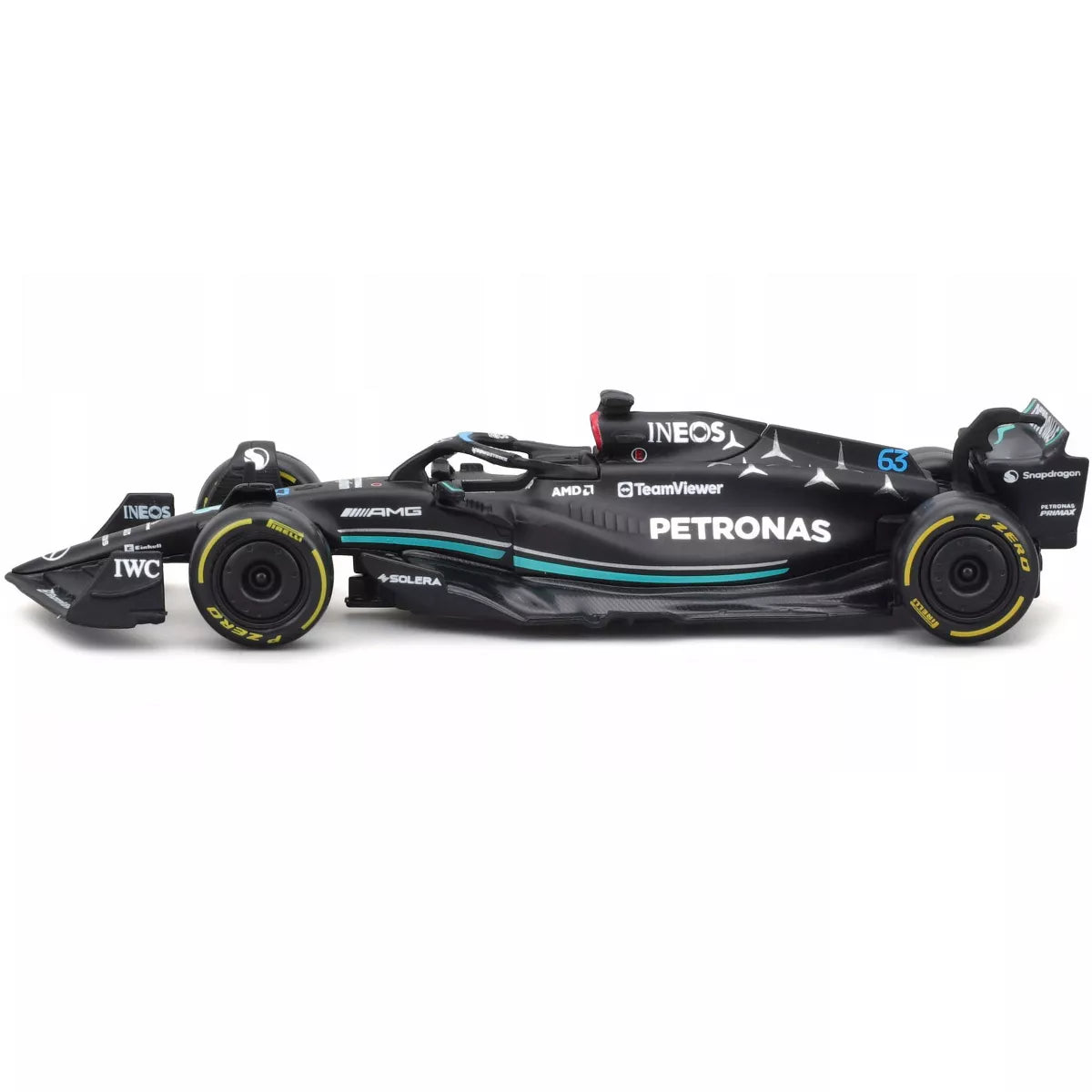 1:43 Mercedes AMG 2023 W14 Hamilton #44 Russell #63